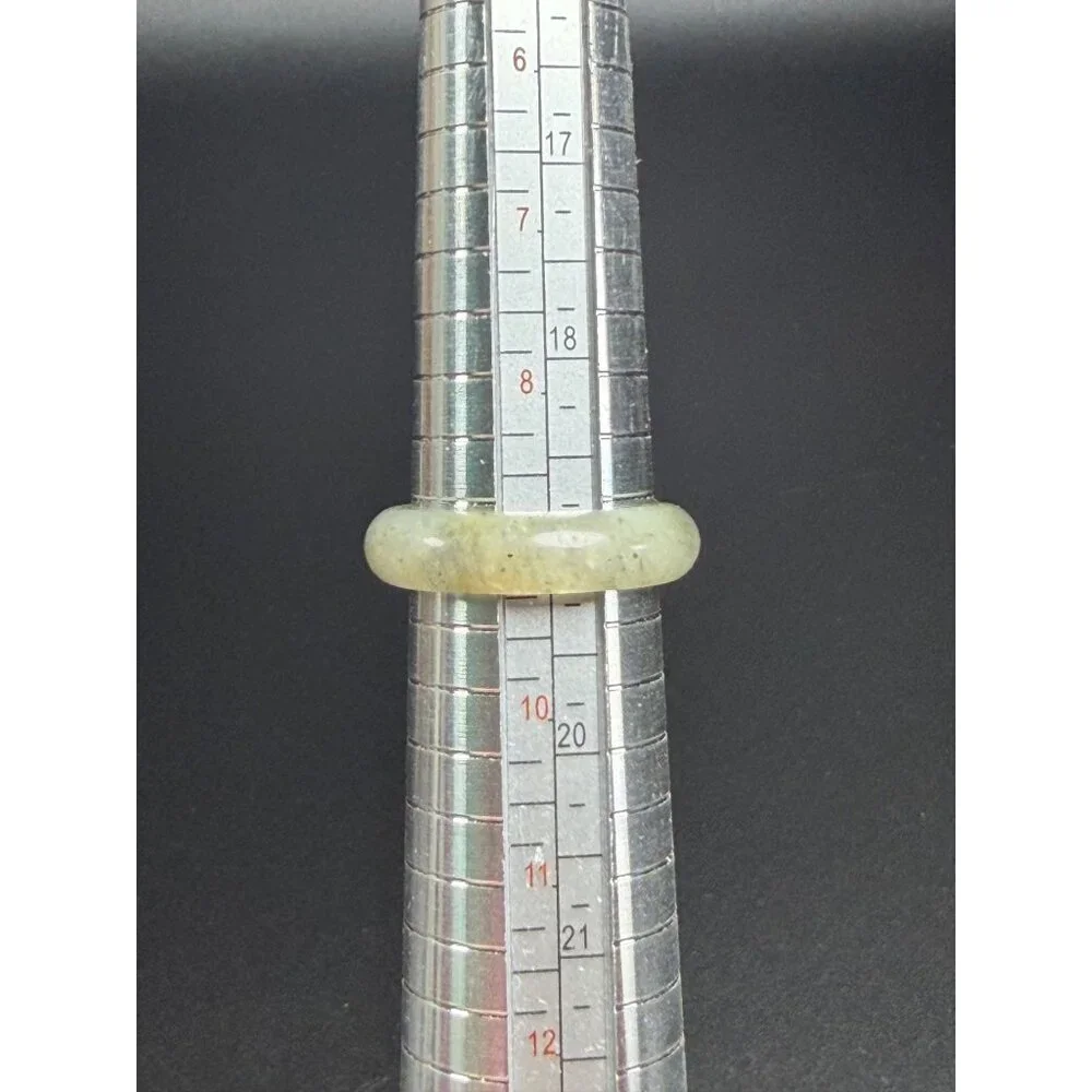 Natural Clear Quartz Sphere with Ring/Stand 38.8mm 2.9oz Healing Crystal Stone